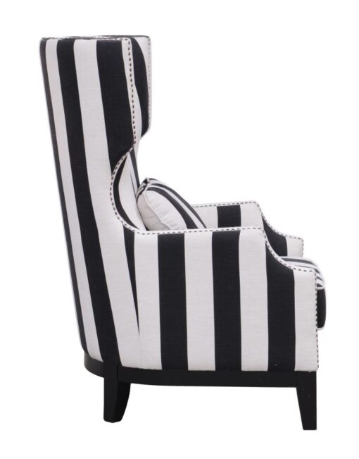 ALICE CLUB CHAIR STRIPED - Image 2