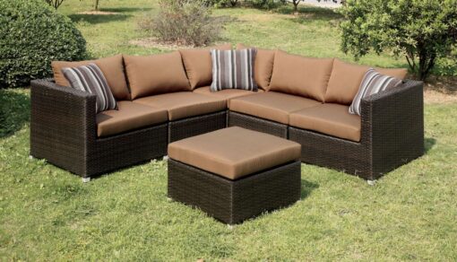 Abion Patio Sectional Set by Furniture of America - Image 2
