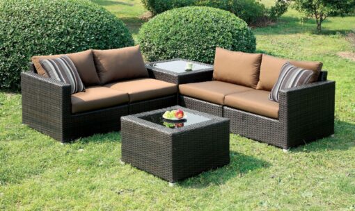 Alago Patio Sectional Set by Furniture of America - Image 2