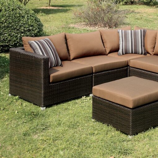 Abion Patio Sectional Set by Furniture of America