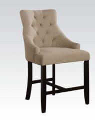 Fabric Counter Height Chairs (2 Pcs.) by ACME