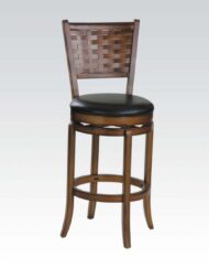 Bar Chair w/Swivel (Oak Finish)