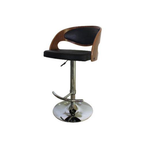 Walnut Wood Bar Stool - S911
