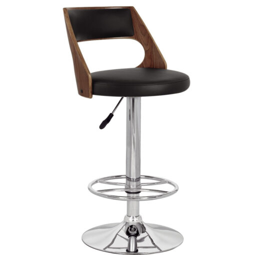 Walnut Wood Bar Stool – S921