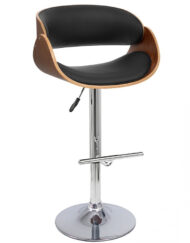 Walnut Wood Bar Stool – S922
