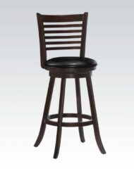 Cherry Swivel Bar Chair