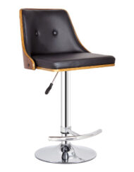 Walnut Wood Bar Stool - S531
