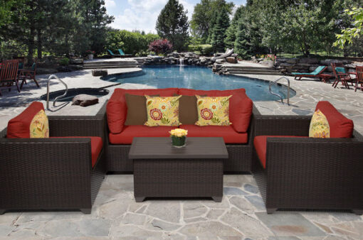 Belle 5 Piece Seating Group  By TK Classics - Image 3