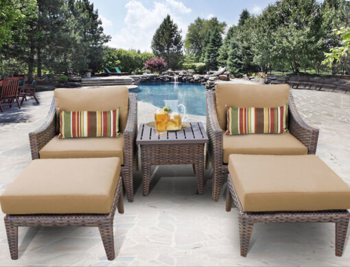 Manhattan 5 Piece Seating Group by TK Classics