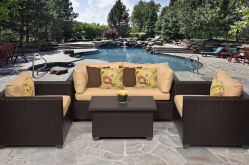 Belle 5 Piece Seating Group  By TK Classics - Image 6