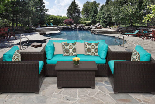 Belle 5 Piece Seating Group  By TK Classics - Image 4
