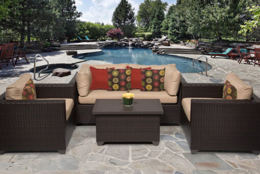 Belle 5 Piece Seating Group  By TK Classics - Image 7