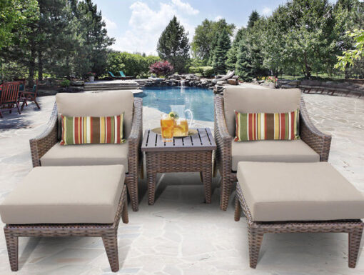 Manhattan 5 Piece Seating Group by TK Classics - Image 6