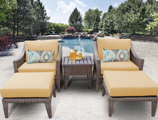 Manhattan 5 Piece Seating Group by TK Classics - Image 3