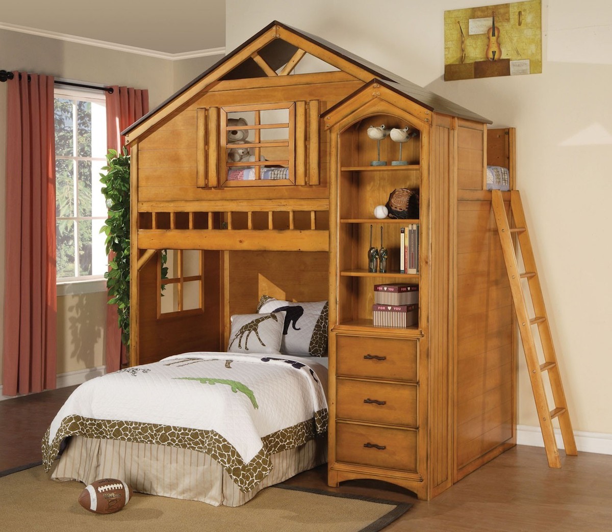 TREE HOUSE LOFT BED WEB Home Furnishings