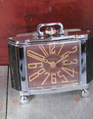 PENDULUX RICHMOND ALARM CLOCK NICKEL
